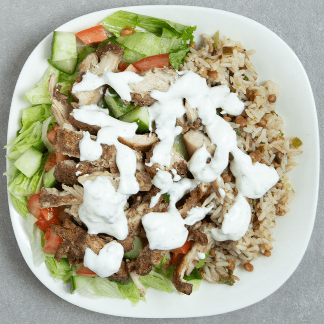 Plate Shawarma