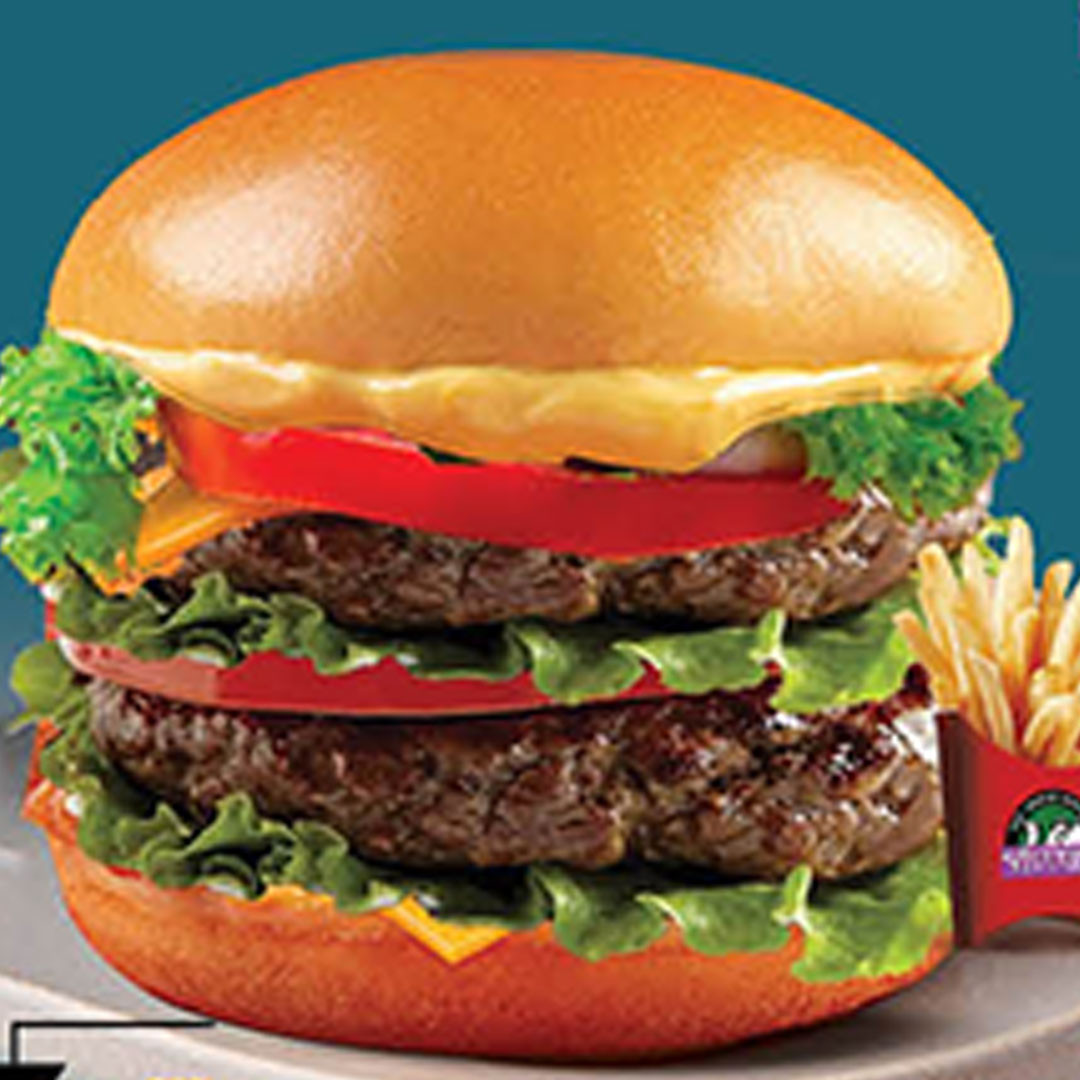 Fresh Double Beef Burger