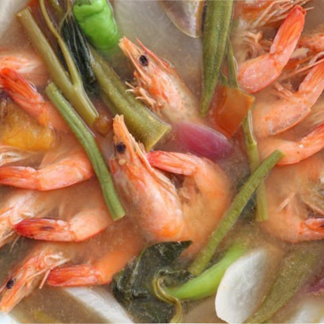 Sinigang (Hipon, salmon, ulo ng)
