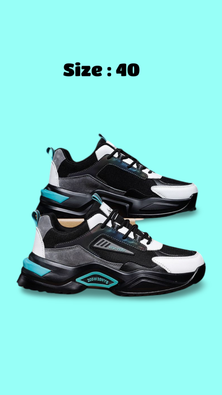 Sport Running Men Shoes Air Mesh Breathable Men Sneakers New Cushioning Casual Black Shoes Lightweight